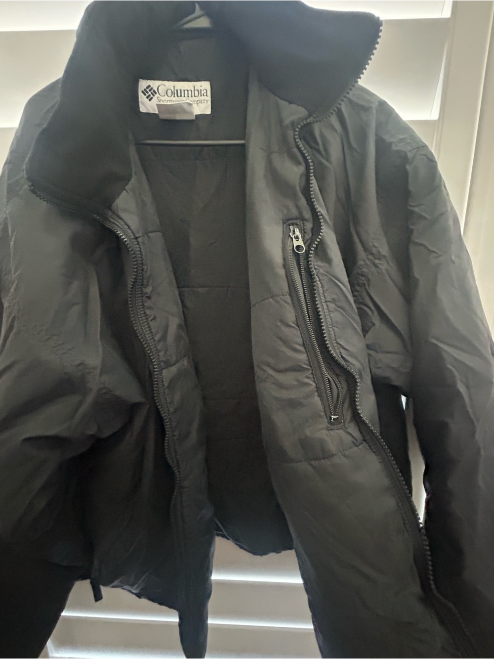 Columbia Black Full-Zip Men's Jacket